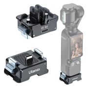 Ulanzi PK-10 - adapter montażowy z portem USB-C do DJI Osmo Pocket 3 / 4 oraz Xtra Muse (Arca-Swiss, gwint 1/4